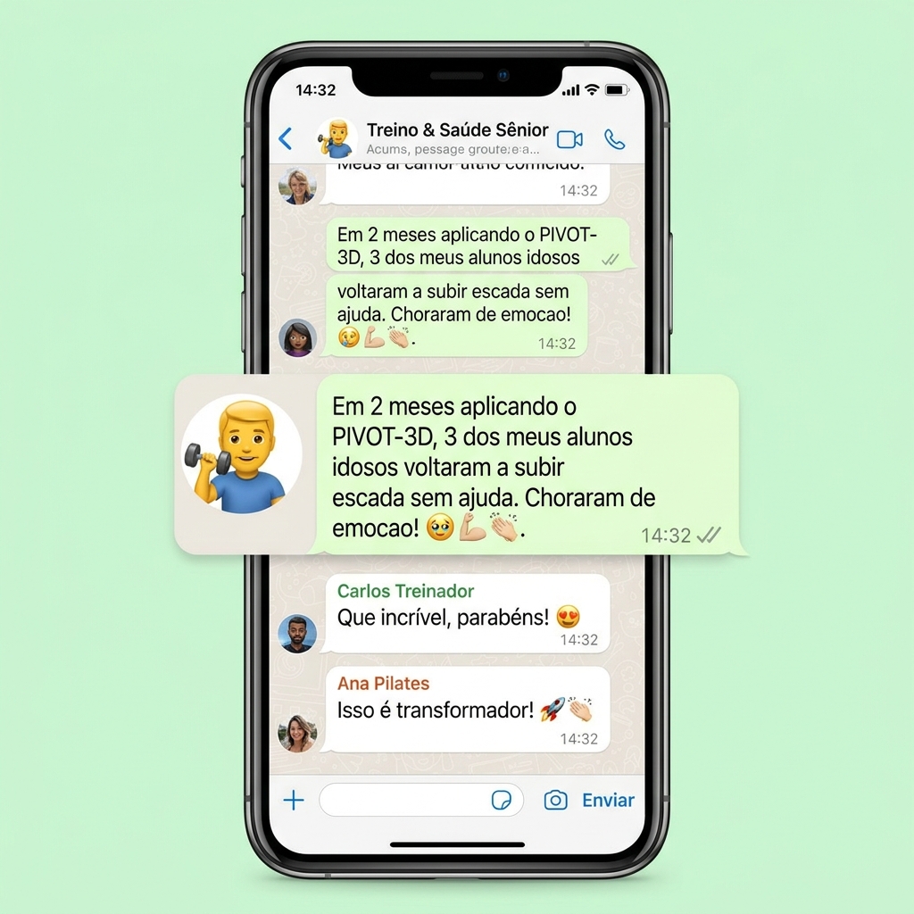 Depoimento WhatsApp - Grupo Treino Senior